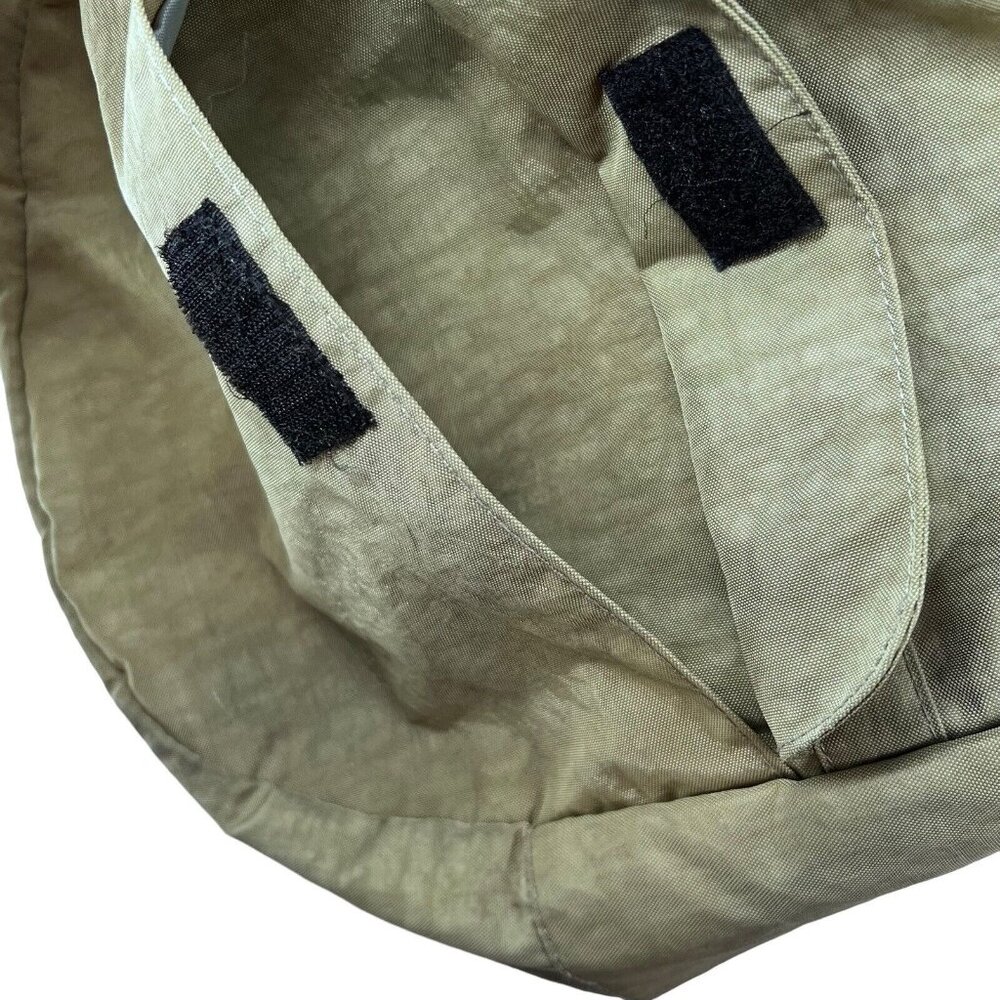 AmeriBag Healthy Back Bag Crossbody Sling Day Pack Khaki Green Adjustable Travel - Picture 6 of 16